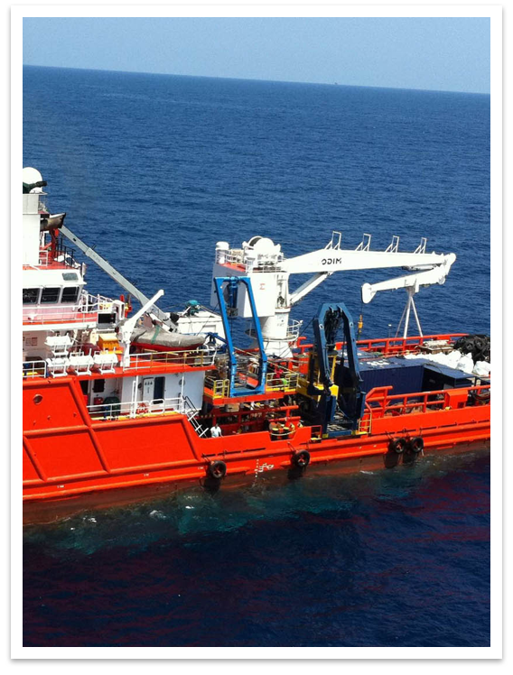 Gyroscopes for offshore & commercial ship stabilisation